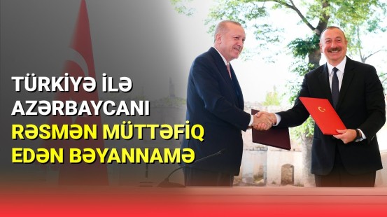 Prezident Şuşa Bəyannaməsinin önəmini açıqladı