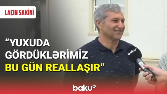 Laçın sakini : Bu duyğuları sözlə ifadə etmək çox çətindir