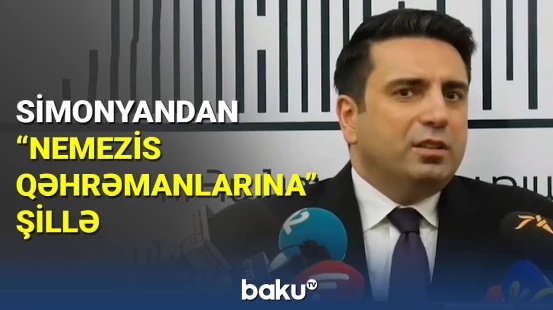 Simonyandan "Nemezis qəhrəmanlarına" şillə