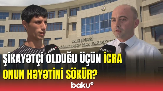 Pirallahıda çəkilişimizdən sonra şikayətçinin həyətini sökmək istəyirlər