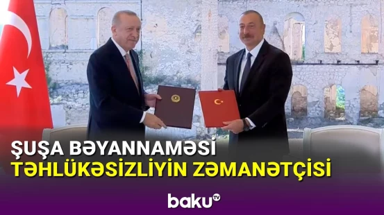 Şuşa Bəyannaməsinin imzalanmasından iki il ötür