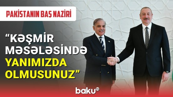 Pakistanın Baş naziri Azərbaycan Prezidentinə təşəkkür etdi