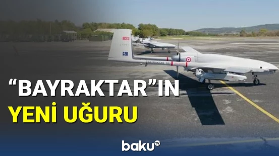 "Bayraktar" "Kemankeş"ini səmaya buraxdı