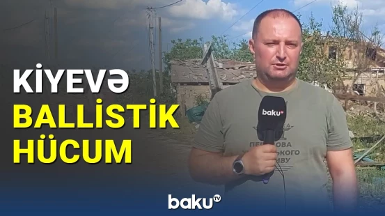 Kiyevə növbəti kütləvi hava hücumu