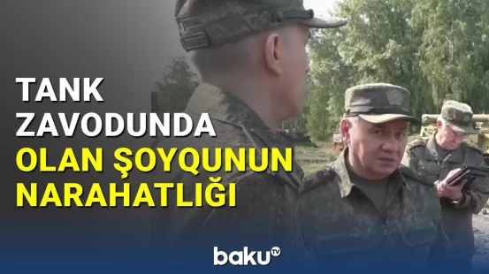 Şoyqu tank zavodunda olub