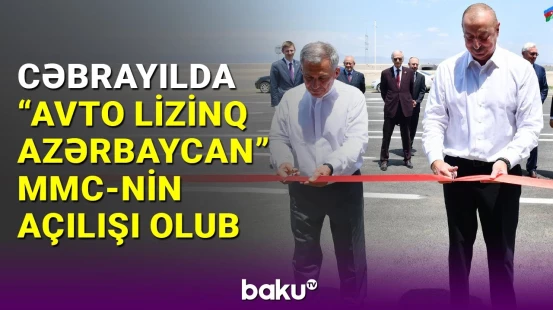 Cəbrayılda “Avto Lizinq Azərbaycan” MMC-nin açılışı olub