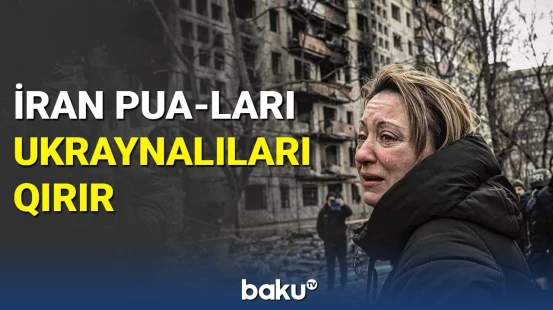 Rusiya Ukraynaya İran PUA-ları ilə hücum edir
