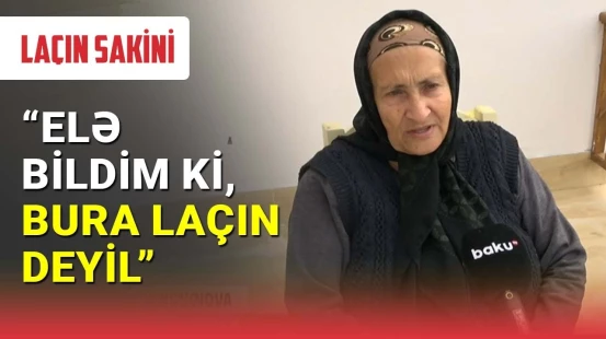 Gözyaşı içində sevinclərini bölüşən laçınlılar