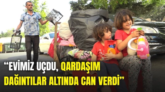 Qızları ilə birlikdə zibil yığan ata - ARZUNUN VAXTI
