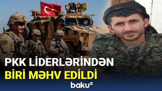Türkiyə kəşfiyyatından PKK-ya ağır zərbə
