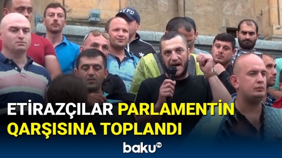 Gürcüstanda mədənçilərin etirazı Tbilisiyə qədər çatdı