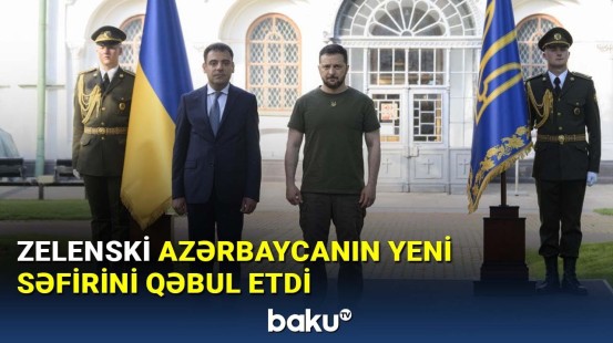 Zelenski Azərbaycana humanitar yardıma görə təşəkkürünü bildirib