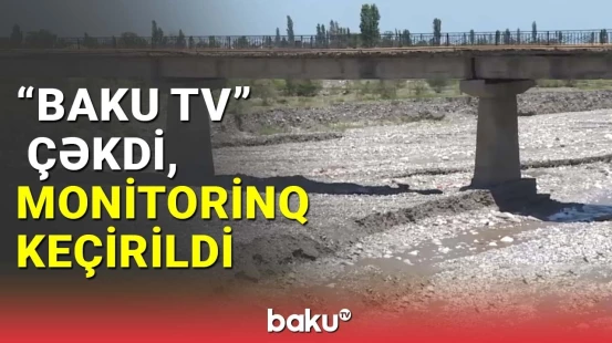 Qubada təbii fəlakət baş verən ərazidə monitorinq keçirildi