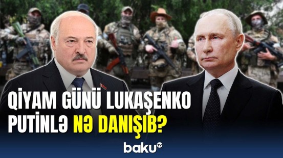 Lukaşenko Putin ilə qiyam barədə nə danışıb?