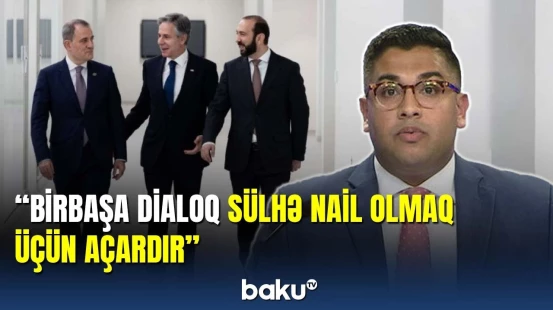 ABŞ rəsmisi sülh müqaviləsindən danışdı