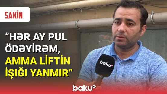 Lifti xarab binanın "komendant pulu" hara xərclənir?