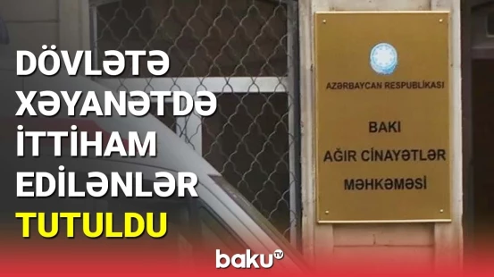 Dövlətə xəyanətdə ittiham olunan iki nəfər həbs edildi