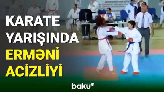 Erməni rəqib idmançımıza məğlubiyyətlə barışmadı