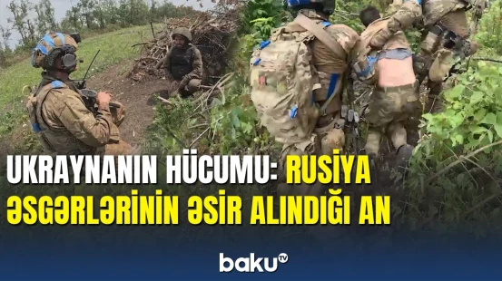 Ukrayna Ordusunun Baxmuta hücumunun anbaan görüntüsü