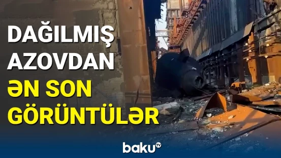 Xarabalığa çevrilən Azovdan geridə qalanlar