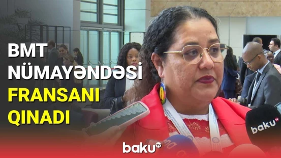 BMT nümayəndəsi Kaledoniya xalqı adından İlham Əliyevə təşəkkür etdi
