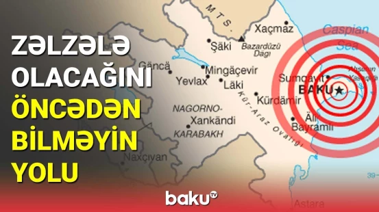 Qurumlar bu proqramı yaradarsa, zəlzələni daha tez biləcəyik