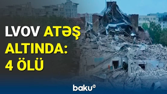 Rusiya Lvovu raket atəşinə tutdu: ölənlər var