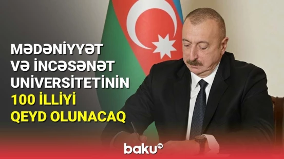 İlham Əliyev yeni sərəncam imzalayıb