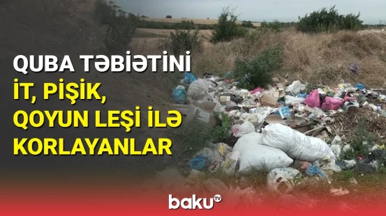 Zibilxanaya çevrilən kəndin problemini həll edən yoxdur