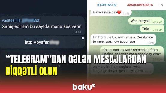 Vətəndaşlara xaricdən mesajlar gəlir