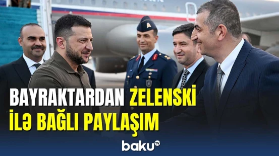 Haluk Bayraktar Vladimir Zelenski ilə bağlı paylaşım edib