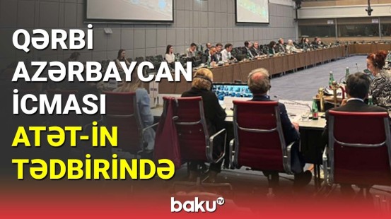 Qərbi Azərbaycan İcması ATƏT-in tədbirində