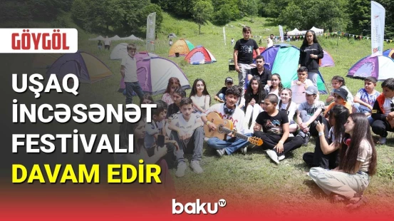 Uşaq İncəsənət Festivalı davam edir
