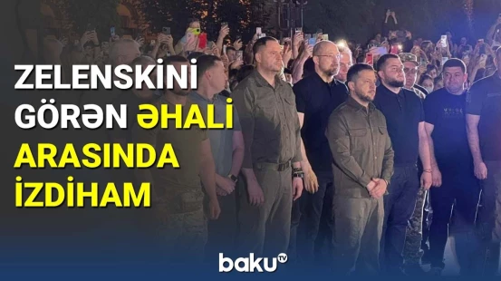 Zelenski Azov komandirləri ilə Lvovda
