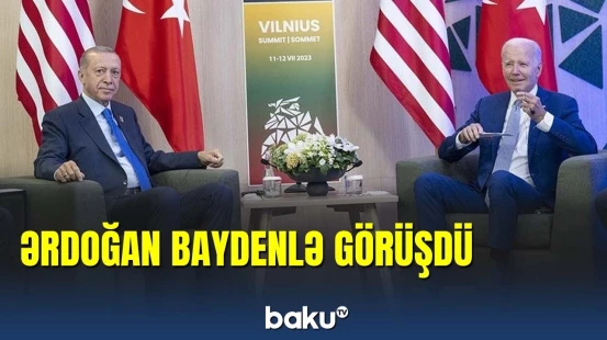 Rəcəb Tayyib Ərdoğan Cozef Baydenlə görüşdü