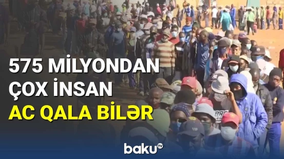 BMT dünya üzrə aclıq statistikasını açıqladı