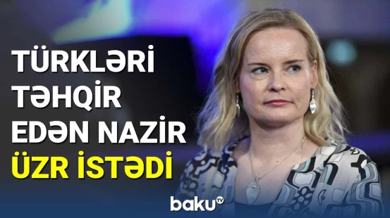 Finlandiyanın maliyyə naziri türkləri təhqir etdiyi üçün üzr istədi