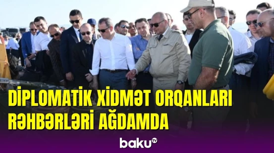 Diplomatik xidmət orqanları rəhbərləri "Ağdamın dirçəlişi" tədbirində