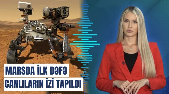 NASA ilk dəfə Mars kraterində üzvi birləşmələrin izlərini aşkar edib