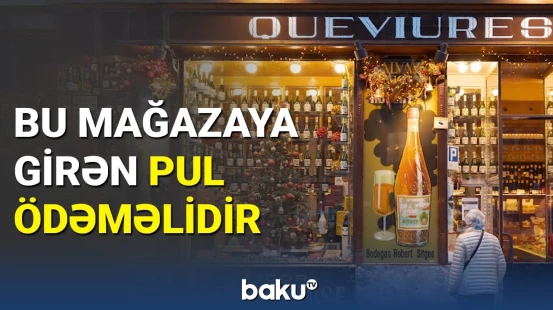 İspaniyadakı mağaza sahibindən maraqlı addım