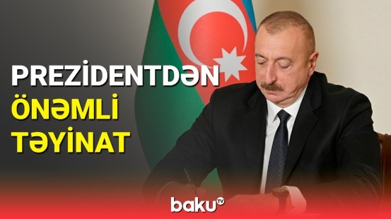 İlham Əliyev yeni sərəncam imzaladı
