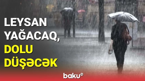 Hava haqqında əhaliyə xəbərdarlıq edildi