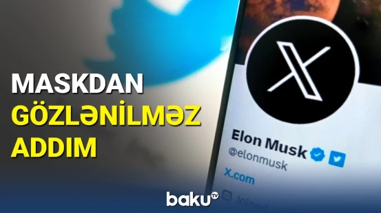 İlon Mask "Twitter"in loqosunu dəyişdirdi