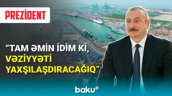 Tranzit ölkəyə çevrilən Azərbaycanın ticarət limanı genişləndirilir