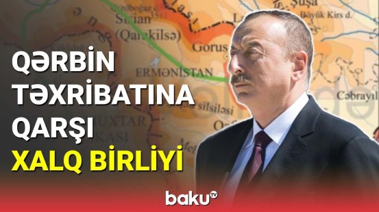 Prezident Qərbin anti-Azərbaycan təşviqatından danışdı