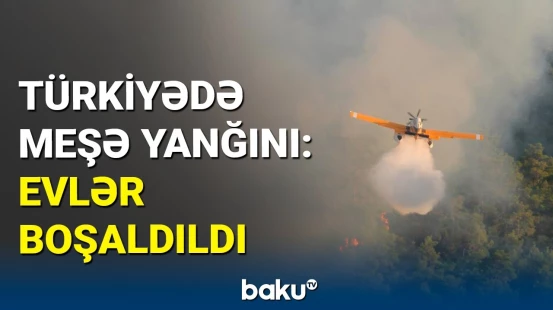 Türkiyədə meşə yanğınları söndürülə bilmir