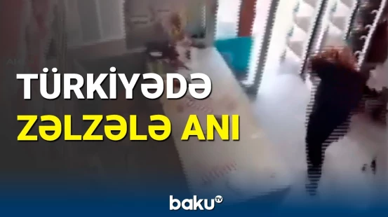 Türkiyədə zəlzələni hiss edən insanların dəhşət dolu anları