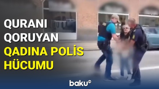 Danimarka polisi Quranı yandıran oğlana dəstək oldu