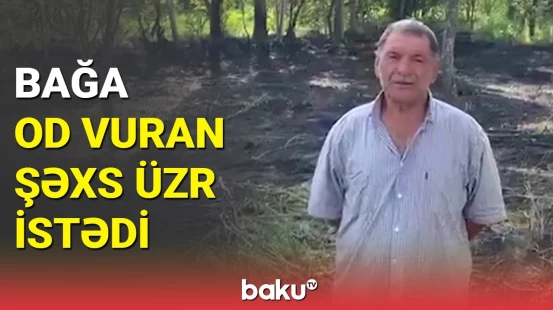 FHN Ağsuda qəsdən yanğıntörətmə faktının üstünü açdı