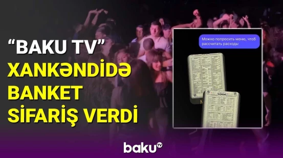 Xankəndi restoranlarında heç bir ərzaq qıtlığı yoxdur